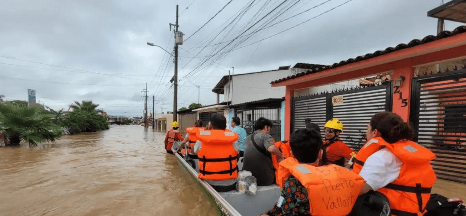 Hurricane Simon and Tropical Storm Rachel Leave Trail of Destruction Along Mexico's Pacific Coast