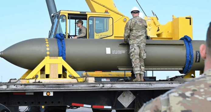 Pentagon Weighs 'Mother of All Bombs' Option Against Iranian Targets