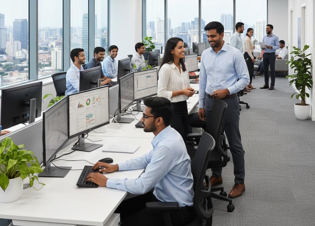 India's Business Activity Reaches Four-Month High but Employment Growth Stalls